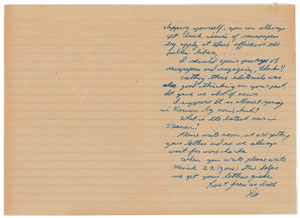 Lot #41 Lee Harvey Oswald Autograph Letter Signed - Image 2