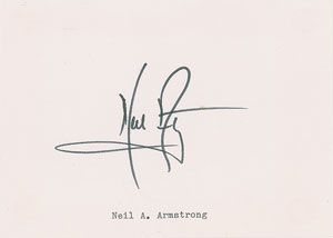 Lot #473 Neil Armstrong and Buzz Aldrin - Image 1
