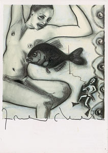 Lot #566 Francesco Clemente - Image 2