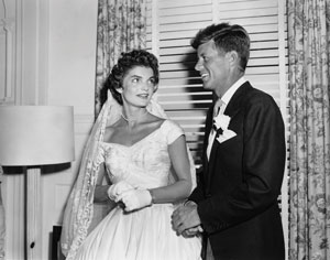 Lot #3 John and Jacqueline Kennedy 1953 Wedding