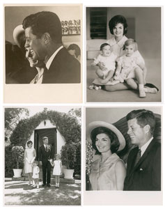 Lot #6  Kennedy Family Photographs