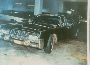 Lot #35 John F. Kennedy Assassination Limousine Leather - Image 11