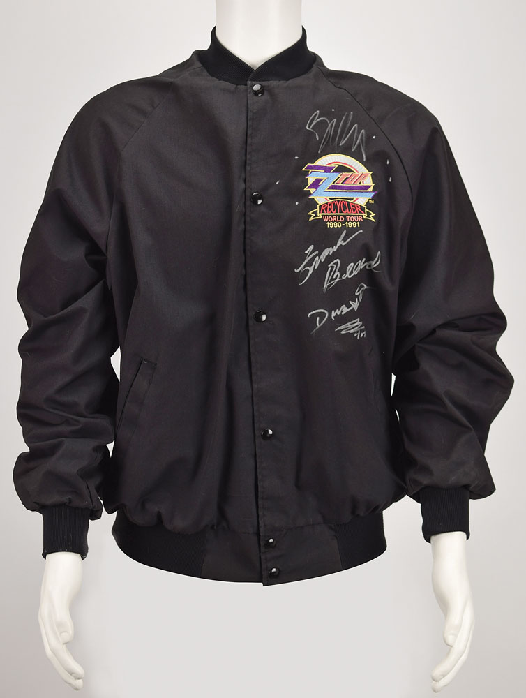 Lot #5459  ZZ Top Signed Tour Jacket
