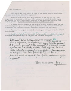 Lot #5311  Eagles: Glenn Frey Signed Document - Image 3