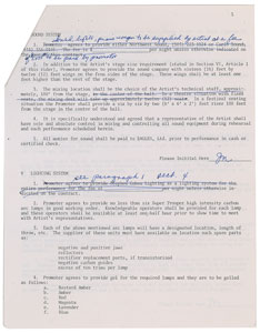 Lot #5311  Eagles: Glenn Frey Signed Document - Image 4