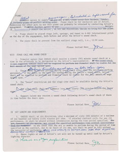 Lot #5311  Eagles: Glenn Frey Signed Document - Image 6