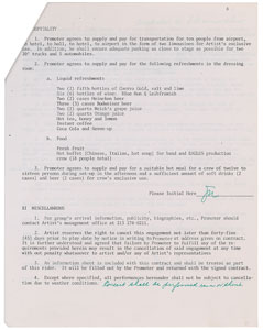 Lot #5311  Eagles: Glenn Frey Signed Document - Image 7