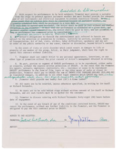 Lot #5311  Eagles: Glenn Frey Signed Document - Image 8