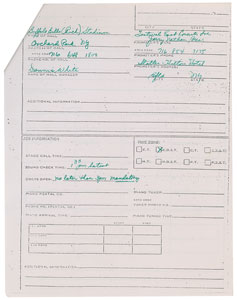 Lot #5311  Eagles: Glenn Frey Signed Document - Image 10