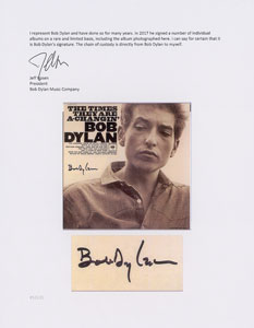 Lot #5106 Bob Dylan Signed Album - Image 4