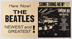 Lot #5001  Beatles 1964 Capitol Records Poster