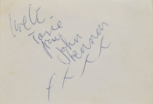 Lot #5046 John Lennon Signed Photograph - Image 3
