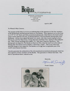 Lot #5027  Beatles Signed Photograph - Image 6