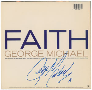 Lot #5467 George Michael Signed Album