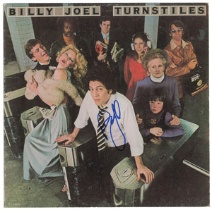 Lot #5449 Billy Joel Signed Album
