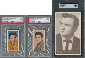 Lot #5093 Elvis Presley and Johnny Cash Trading Cards
