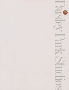 Lot #5402  Prince Paisley Park Brochure