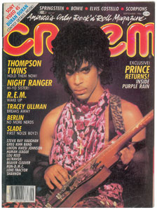 Lot #5410  Prince's Personally-Owned Pair of Creem Magazines - Image 2