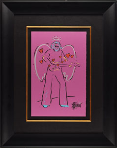 Lot #5143 Jerry Garcia Original Painting by Joe Petruccio - Image 2