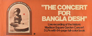 Lot #5077 George Harrison 'The Concert for Bangladesh' Promotional Poster