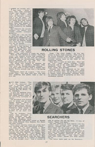 Lot #5065  Beatles and Rolling Stones 1964 NME All-Star Concert Program - Image 4