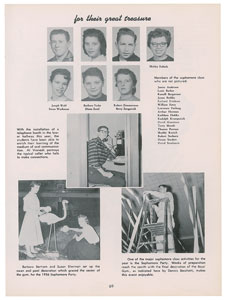 Lot #5098 Bob Dylan 1957 High School Yearbook