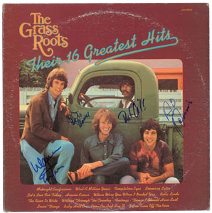 Lot #5428 The Grass Roots Signed Album