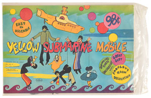 Lot #5072  Beatles Yellow Submarine Mobile - Image 1