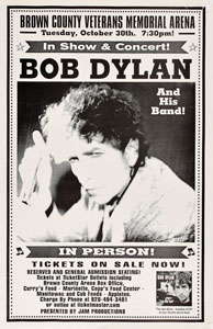 Lot #5103 Bob Dylan Concert Poster - Image 1