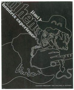 Lot #5118 Jimi Hendrix Experience 1969 Royal Albert Hall Program