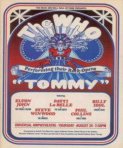Lot #5262 The Who and Elton John Tommy Program - Image 1