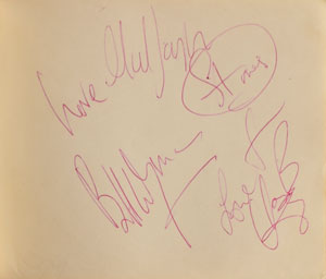 Lot #5111 Jimi Hendrix and Rolling Stones Signatures - Image 2