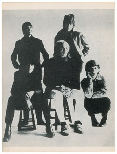 Lot #5131  Rolling Stones and Yardbirds 1966 British Tour Program - Image 2