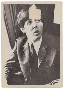 Lot #5054 Paul McCartney Signed Trading Card - Image 2
