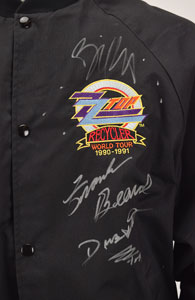 Lot #5459  ZZ Top Signed Tour Jacket - Image 3