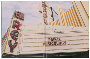 Lot #5399  Prince Pair of Musicology Programs - Image 3