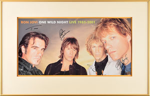 Lot #5463  Bon Jovi Signed Poster - Image 2