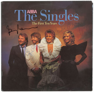 Lot #5296  ABBA Signed Album