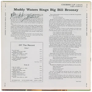 Lot #5196 Muddy Waters Signed Album