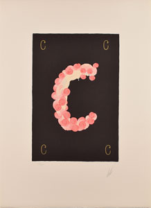 Lot #5268  Boston: Sib Hashian's 'The Alphabet Suite' by Erte - Image 7