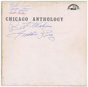 Lot #5201  Chicago Blues Multi-Signed Album