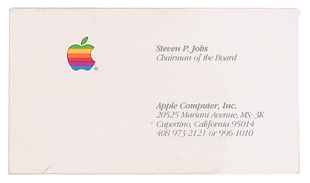 Lot #335 Steve Jobs