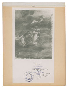 Lot #543 Pierre-Auguste Renoir