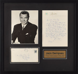 Lot #908 Jack Dempsey - Image 1