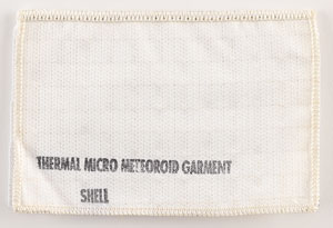 Lot #524  Thermal Micrometeoroid Garment Shell Sample - Image 1