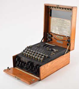 Lot #322  German 1935 Enigma Machine - Image 1