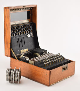 Lot #322  German 1935 Enigma Machine - Image 6