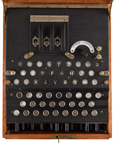 Lot #322  German 1935 Enigma Machine - Image 11