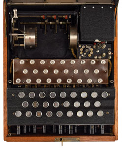 Lot #322  German 1935 Enigma Machine - Image 12