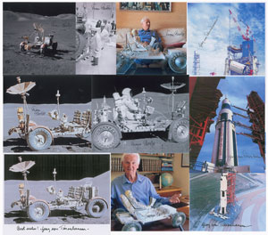 Lot #449  Apollo Lunar Rover: Pavlics and Von Tiesenhausen - Image 1